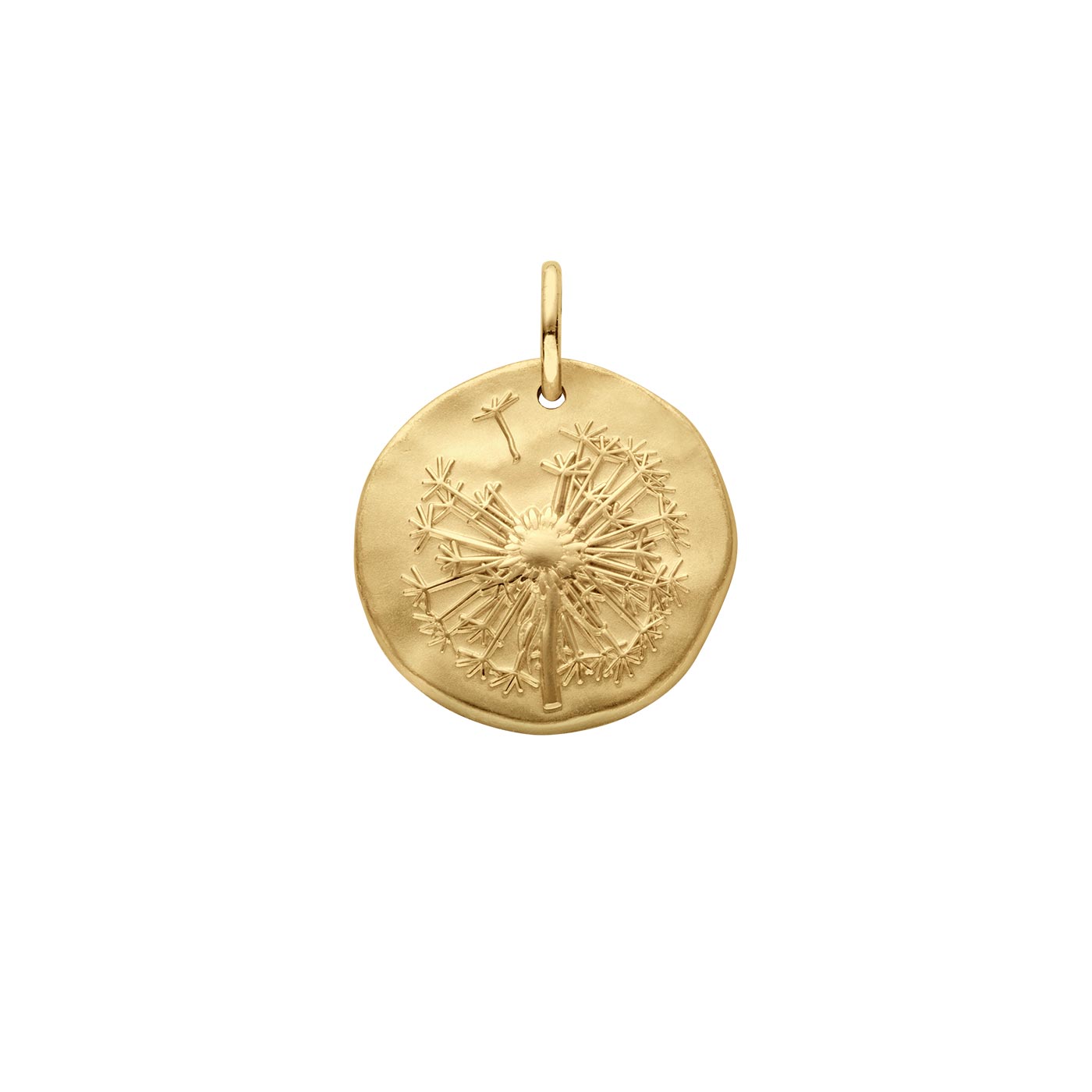 Médaille Arthus Bertrand Pissenlit 16mm Or Jaune