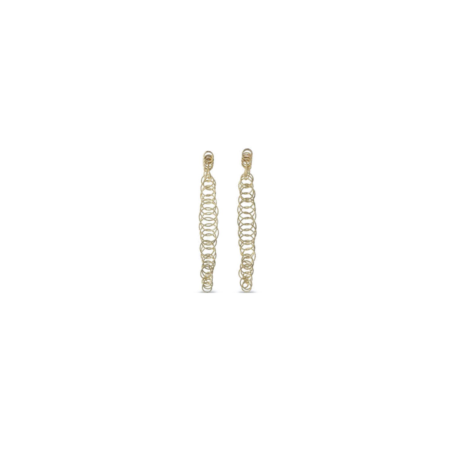 Boucles d'oreilles Buccellati Hawaii en or jaune