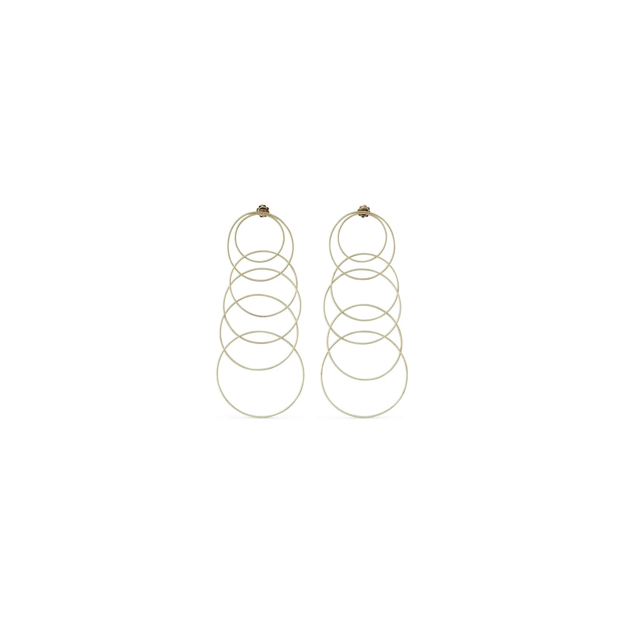 Boucles d'oreilles Buccellati Hawaii en or jaune