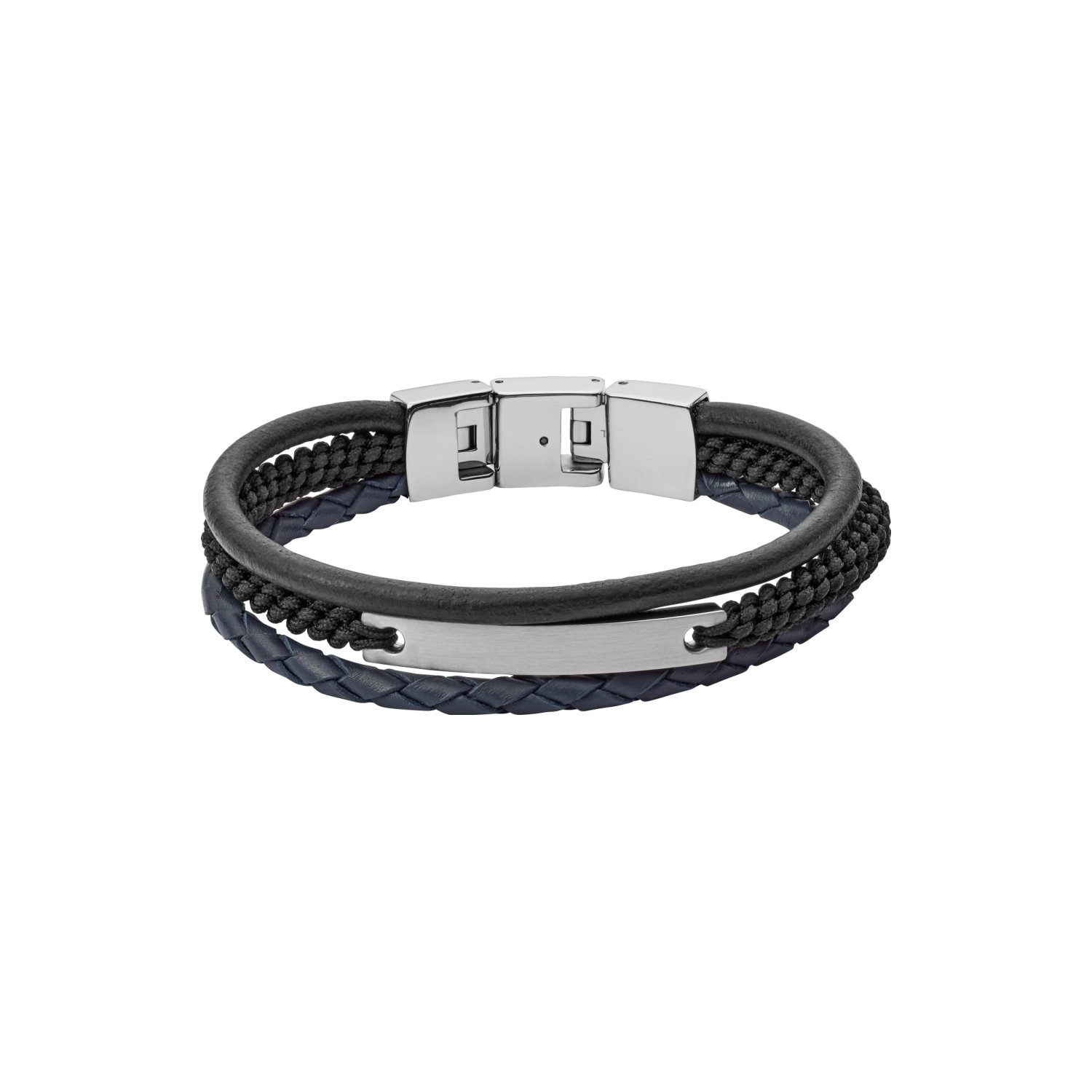 Achat Bracelet FOSSIL Vintage Casual en cuir et acier