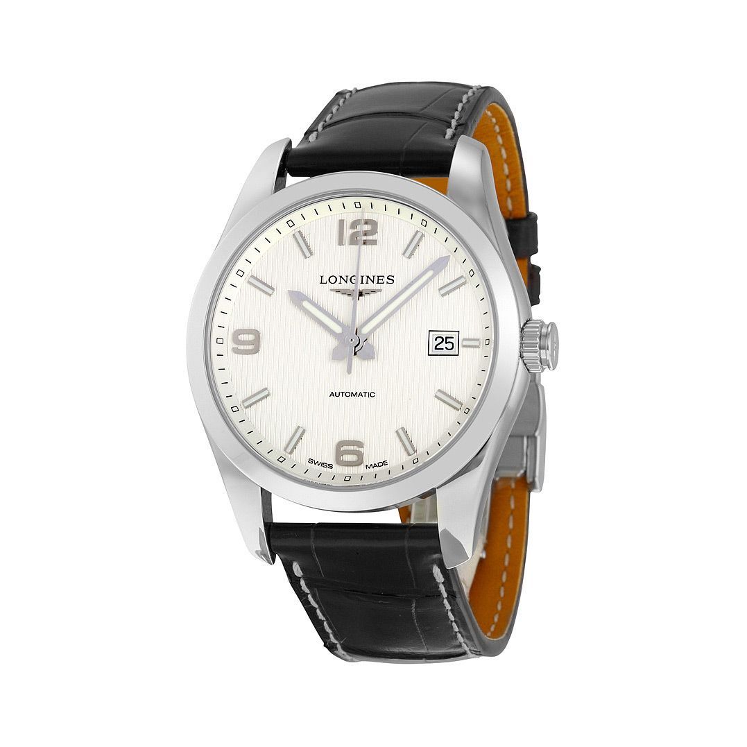 Montre Femme Longines Conquest Classic 29,5 mm en acier nacré noir L2. –  Capodagli 1937