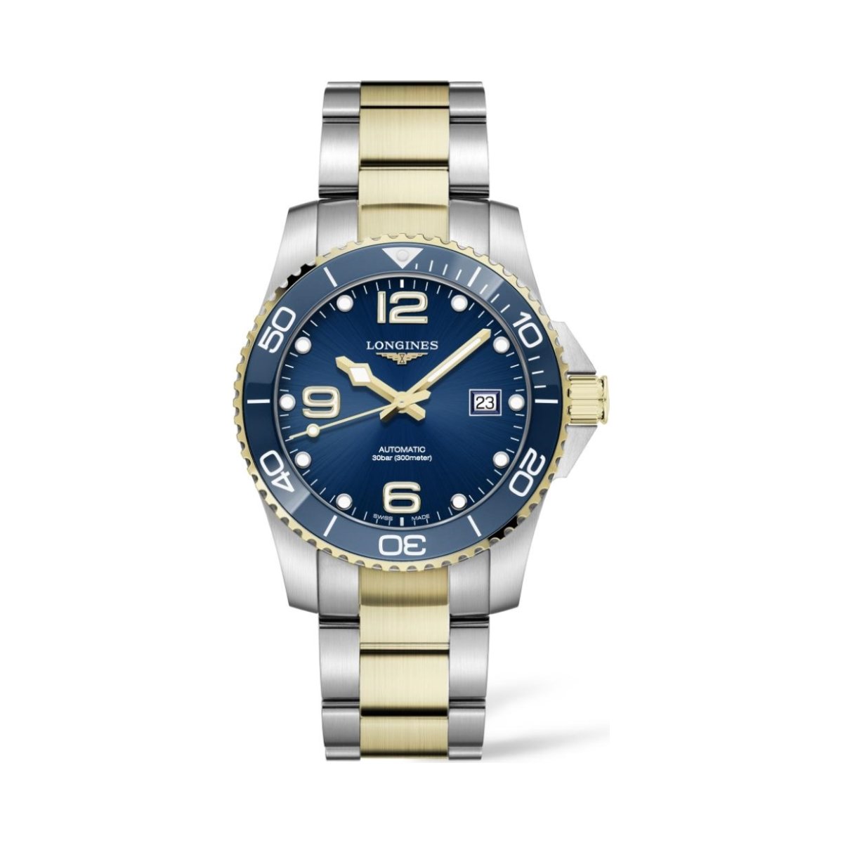 Montre Longines HydroConquest L3.781.3.96.7 bracelet Acier/PVD L3.781.3.96.7