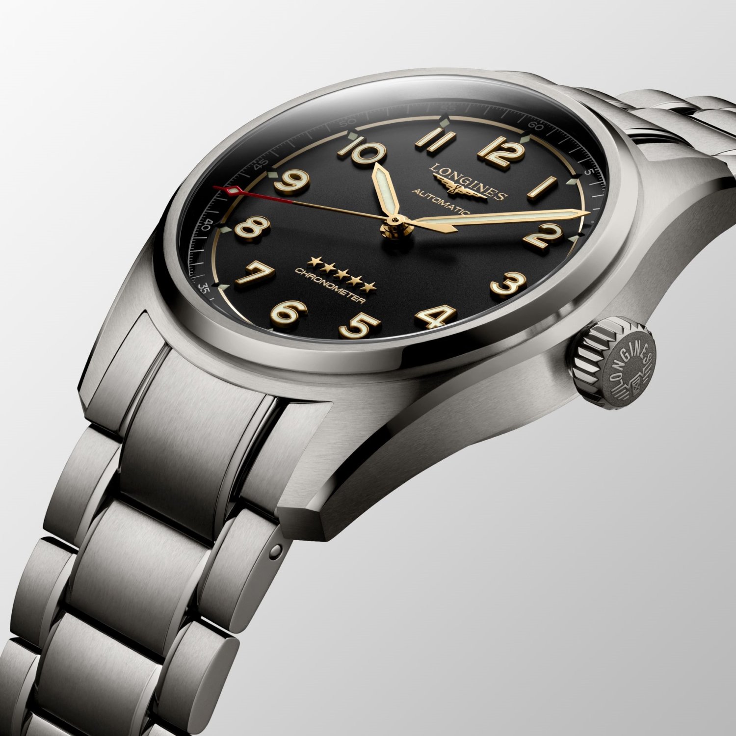 Montre Longines Spirit L3.810.1.53.6 bracelet Titane L3.810.1.53.6