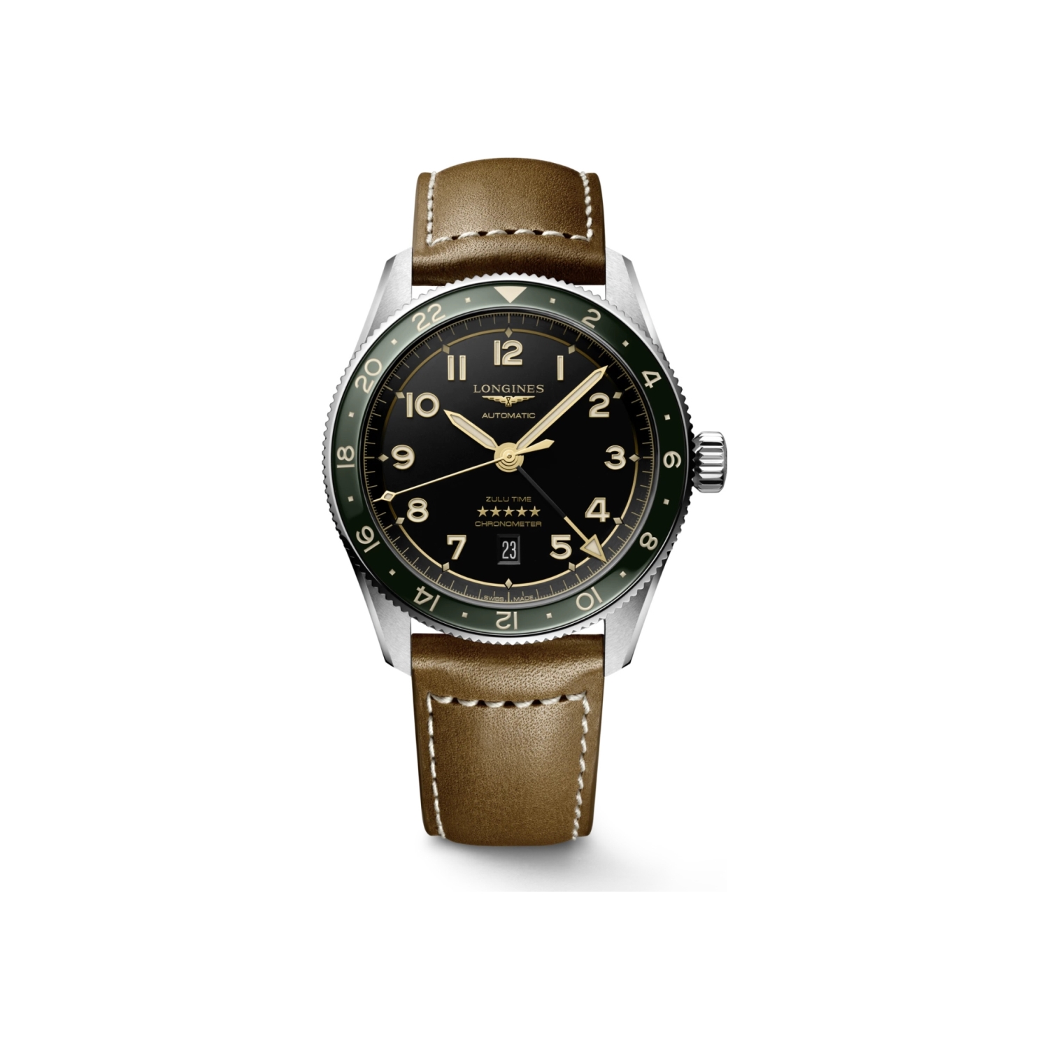 Montre Longines Spirit  Zulu Time L3.812.4.63.2