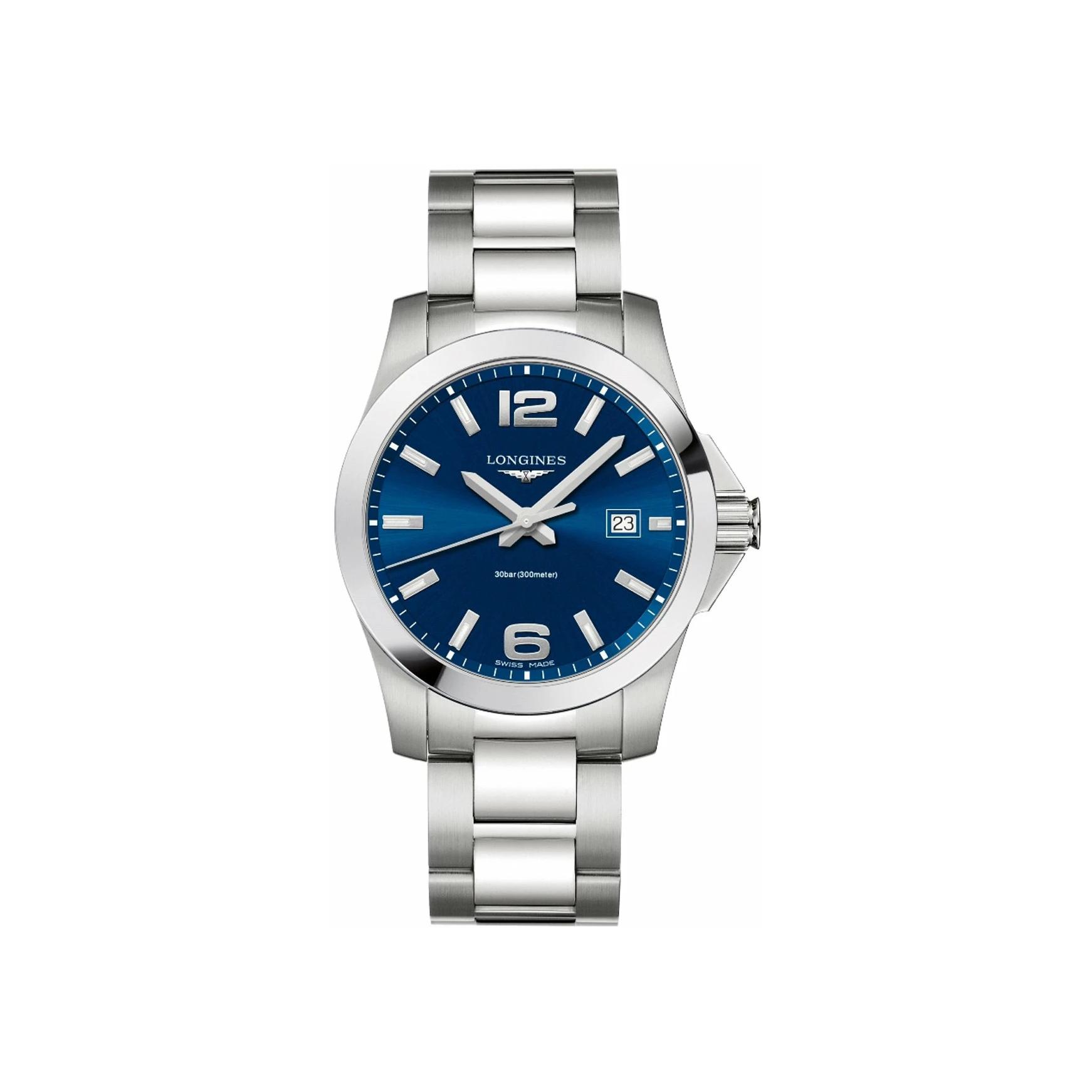 Montre Longines Conquest L3.759.4.96.6 bracelet Acier L3.759.4.96.6