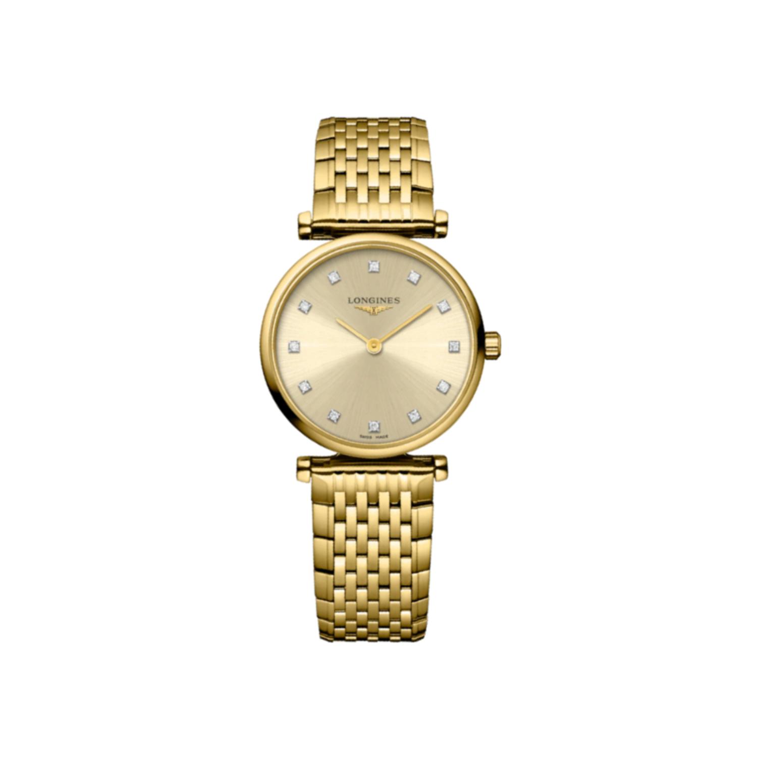 Montre Longines La Grande Classique L4.209.2.37.8 bracelet Métal doré L4.209.2.37.8