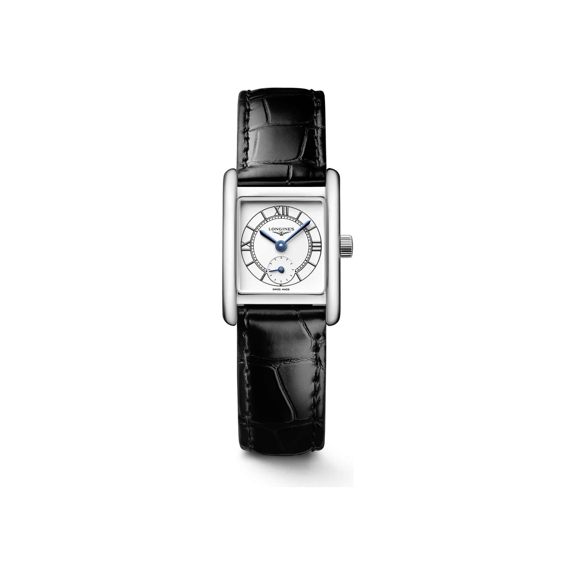 Montre Longines Mini DolceVita L5.200.4.75.2 bracelet Cuir d'alligator L5.200.4.75.2