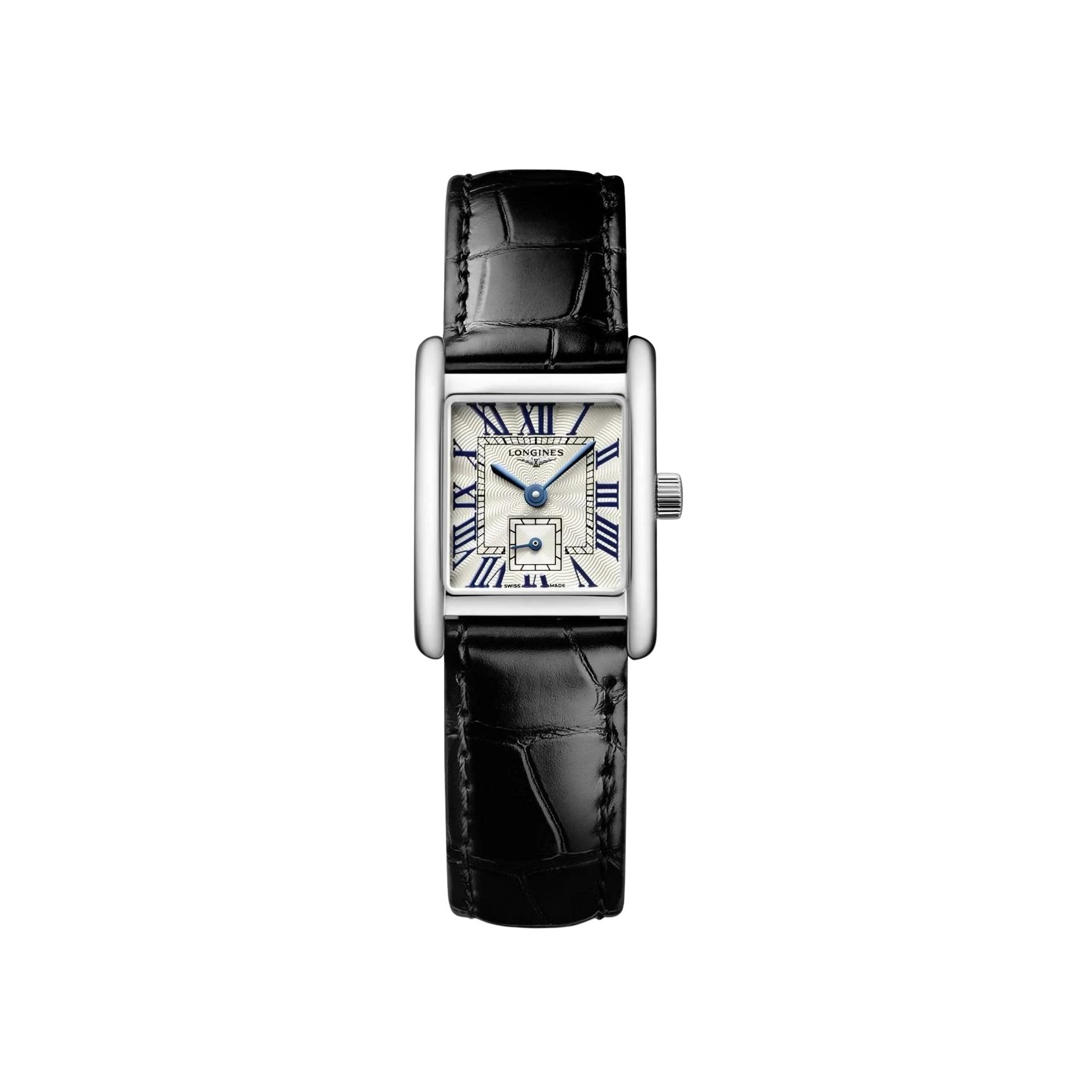 Montre Longines Mini DolceVita L5.200.4.71.2 bracelet Cuir d'alligator L5.200.4.71.2