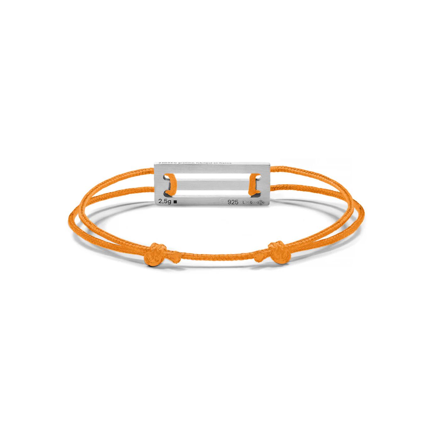 Bracelet le gramme Cordon en argent poli, 2.5 grammes