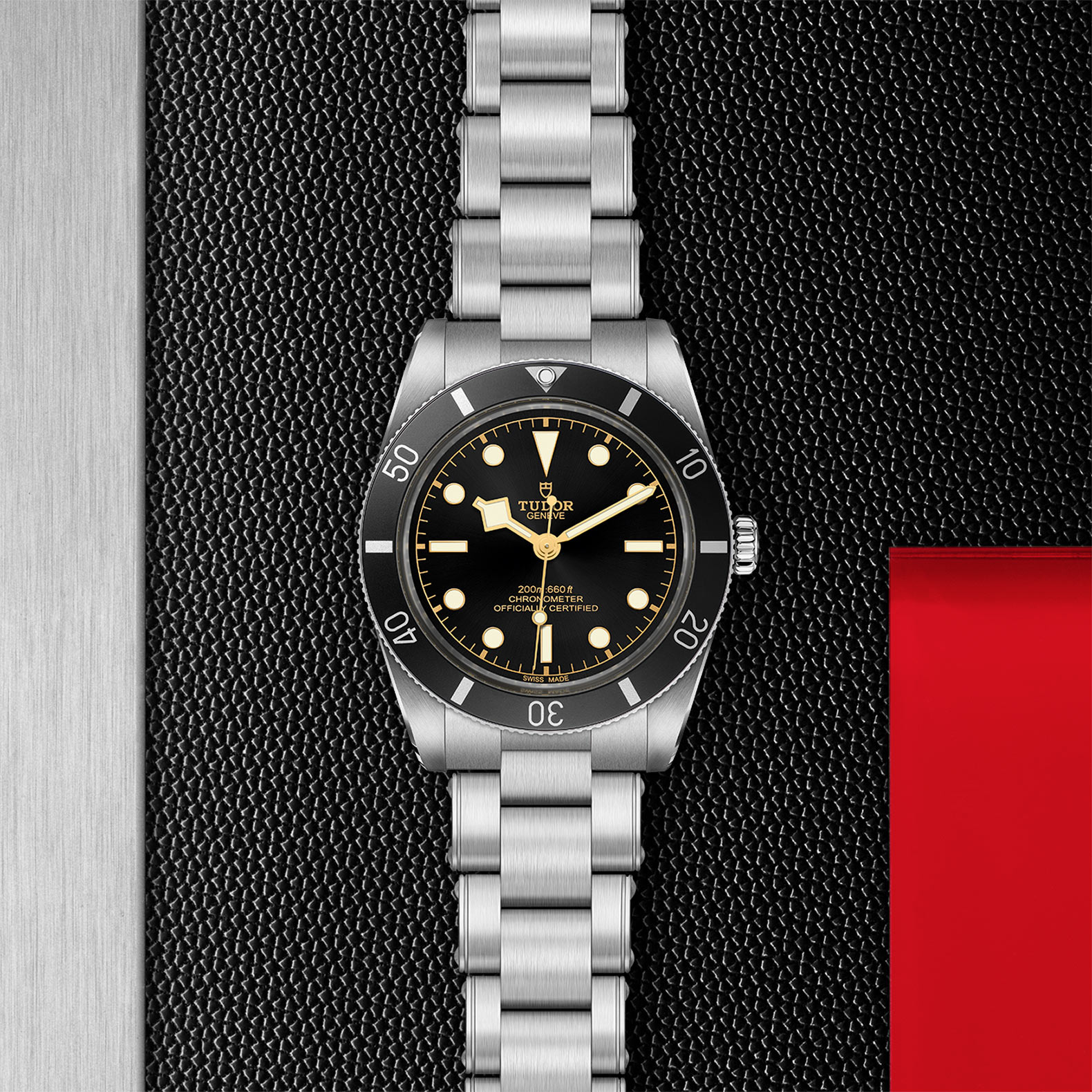 Montre TUDOR Black Bay 54 boîtier en acier, 37 mm, bracelet en acier