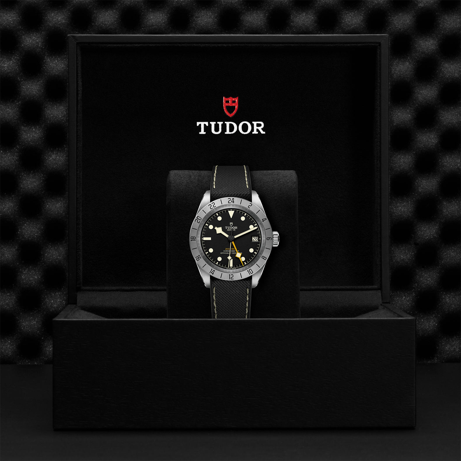 Purchase TUDOR Black Bay Pro watch,39 mm steel case, hybrid rubber and