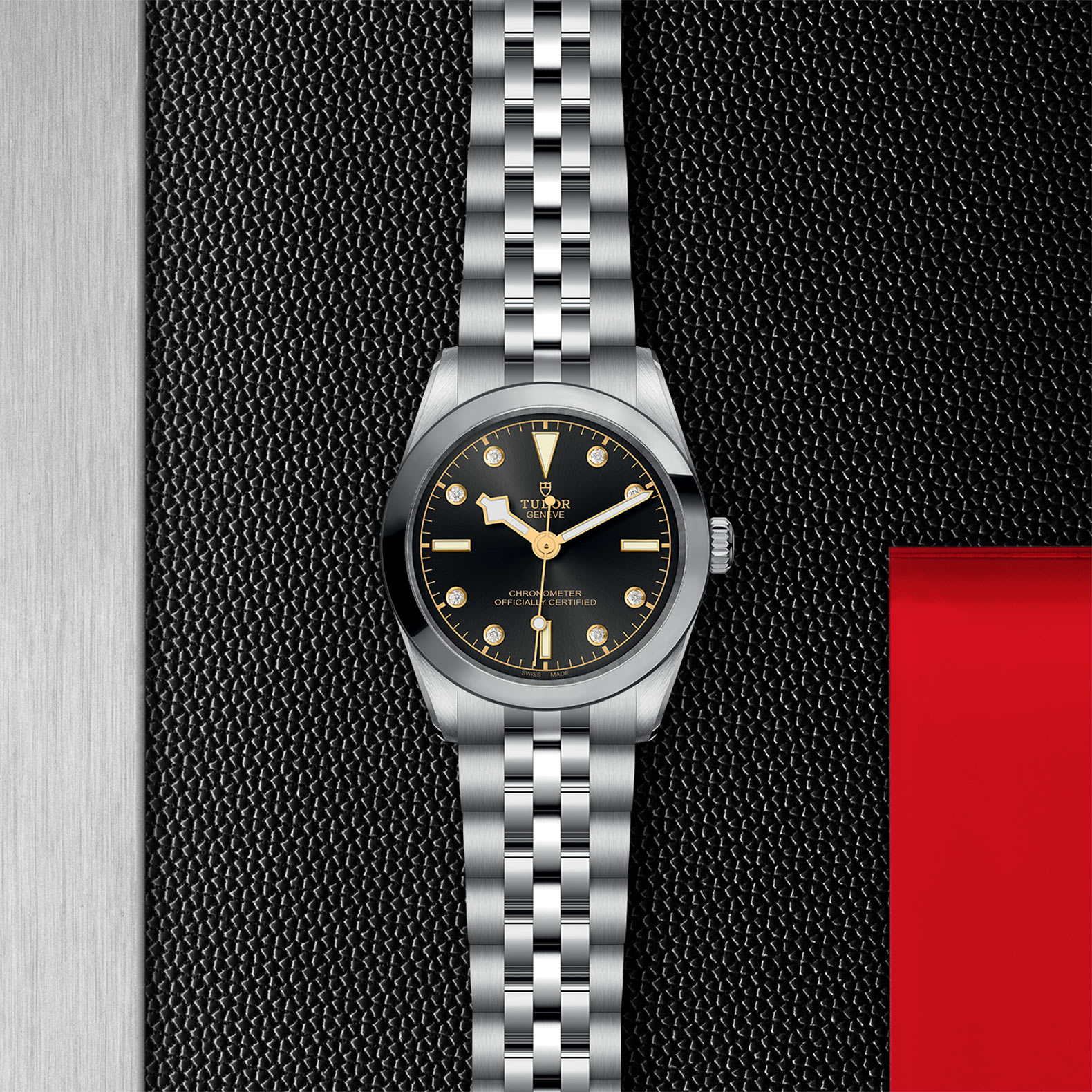 Montre TUDOR Black Bay One 31 boîtier en acier, 31 mm, bracelet en acier bracelet Acier M79600-0004