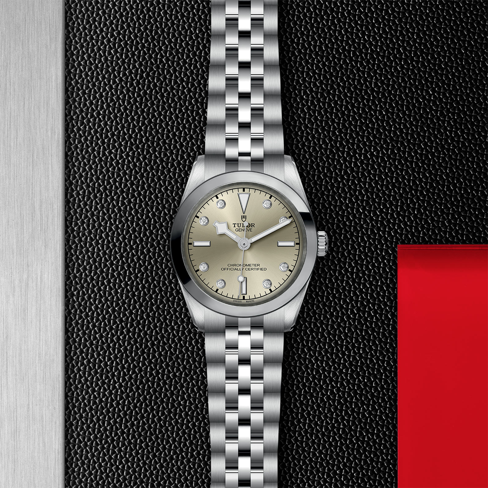 Montre TUDOR Black Bay One 31 boîtier en acier, 31 mm, bracelet en acier