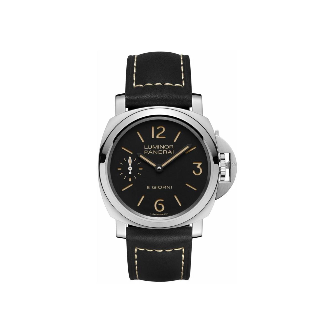 Montre Panerai Luminor Base - 44 mm bracelet Cuir PAM00915