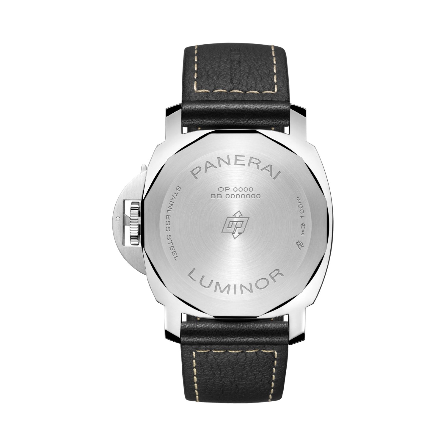 Montre Panerai Luminor Logo 44mm bracelet Cuir PAM01084