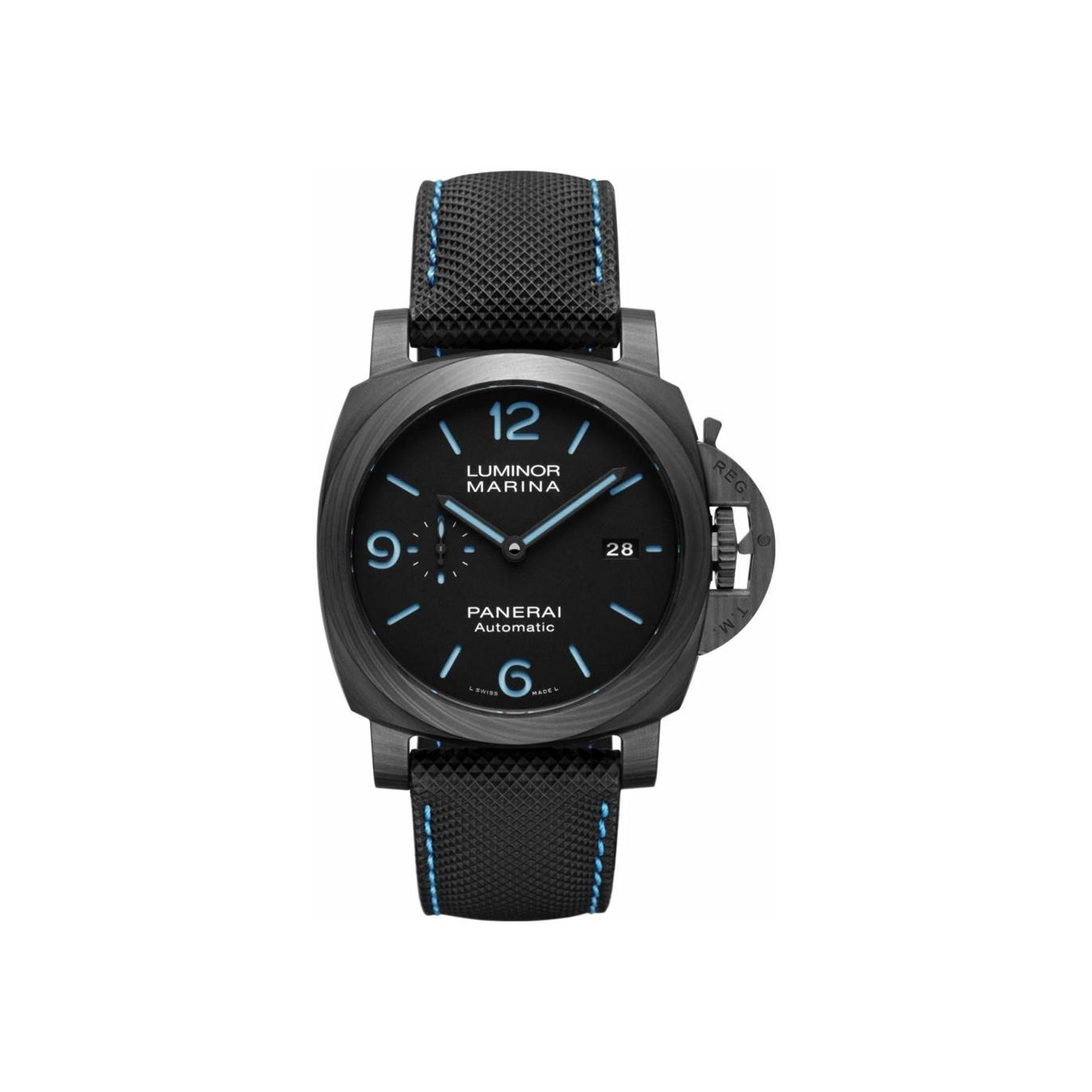 Montre Panerai Luminor Marina Carbotech - 44mm bracelet Textile PAM01661