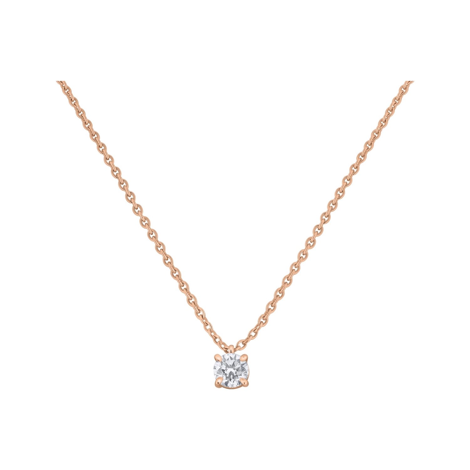 brilliant cut diamond pendant