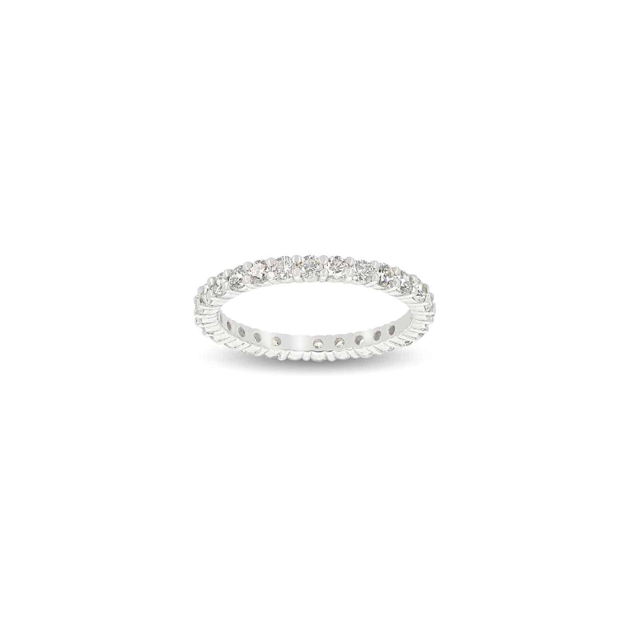 Alliance Raynal en or blanc et diamants