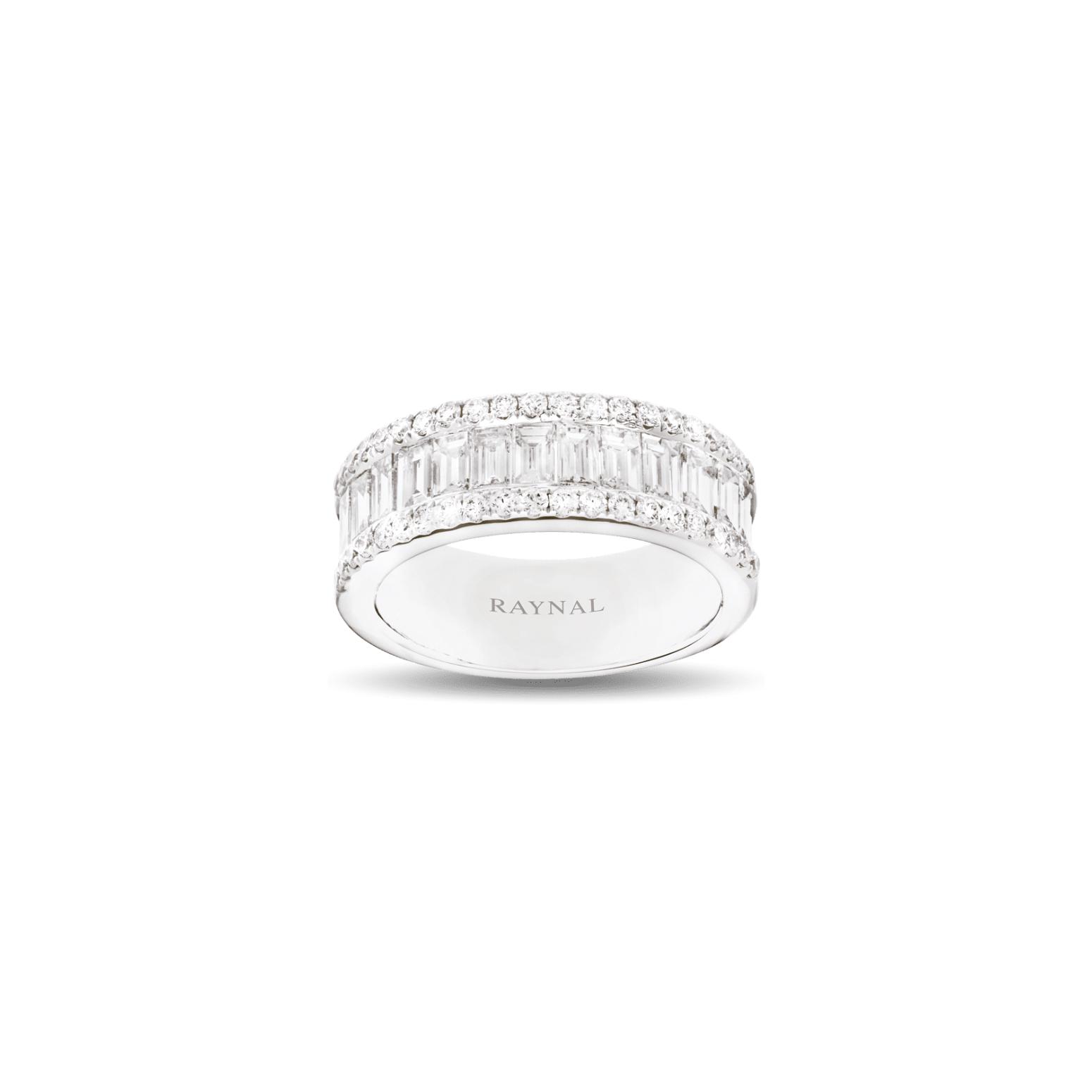 Alliance Raynal Hera en or blanc et diamants