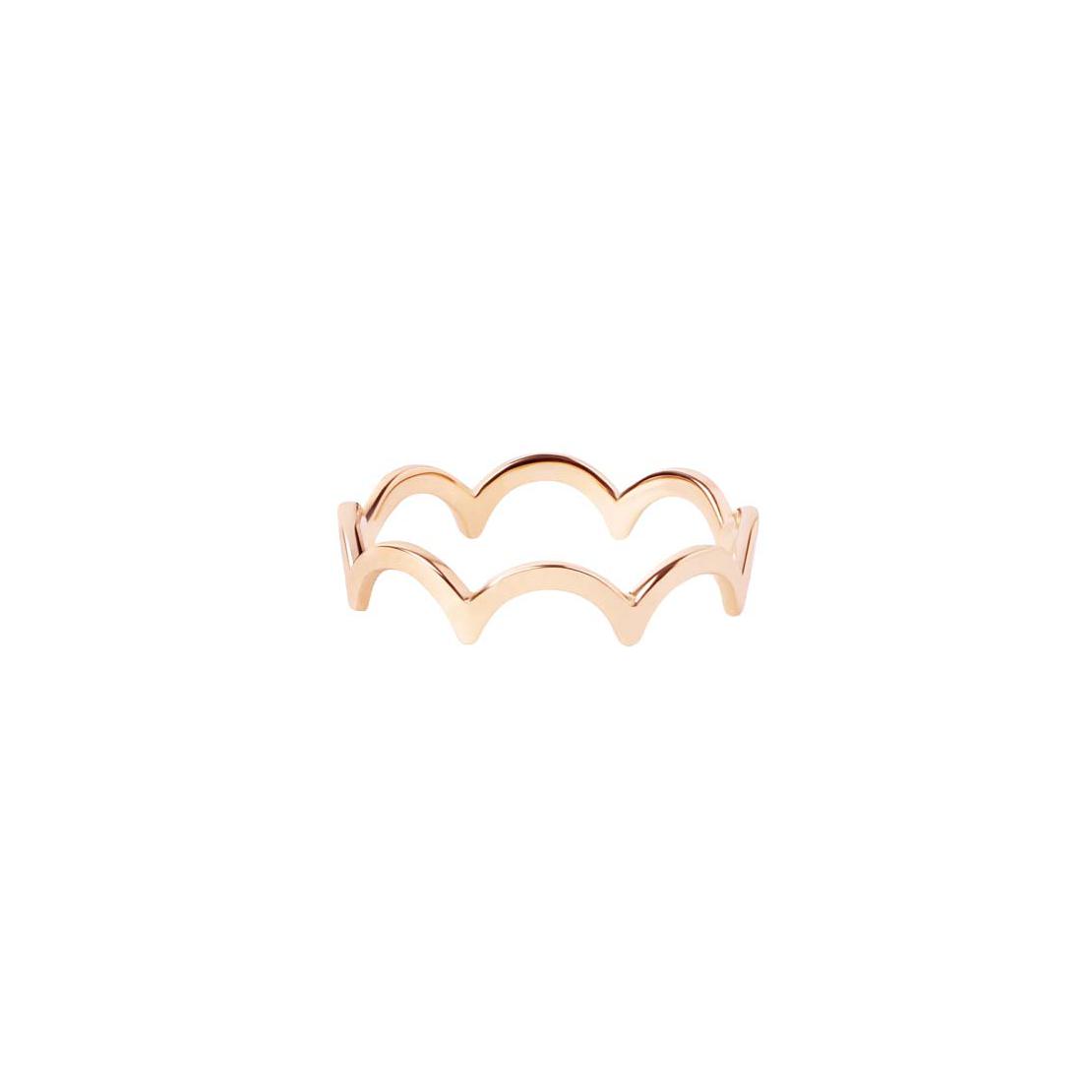 Bague Ginette NY GOLDFISH en or rose