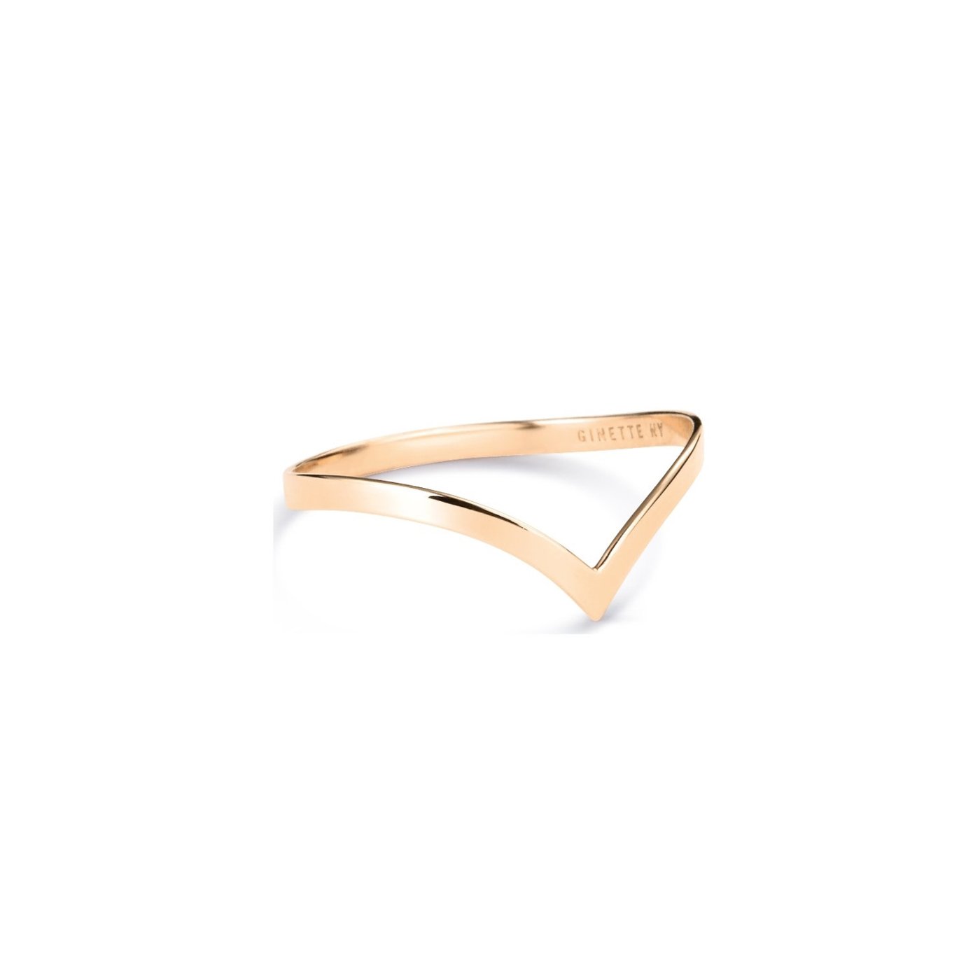 Bague Ginette NY WISE en or rose