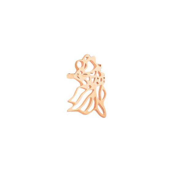 Mono boucle d'oreille Ginette NY GOLDFISH en or rose