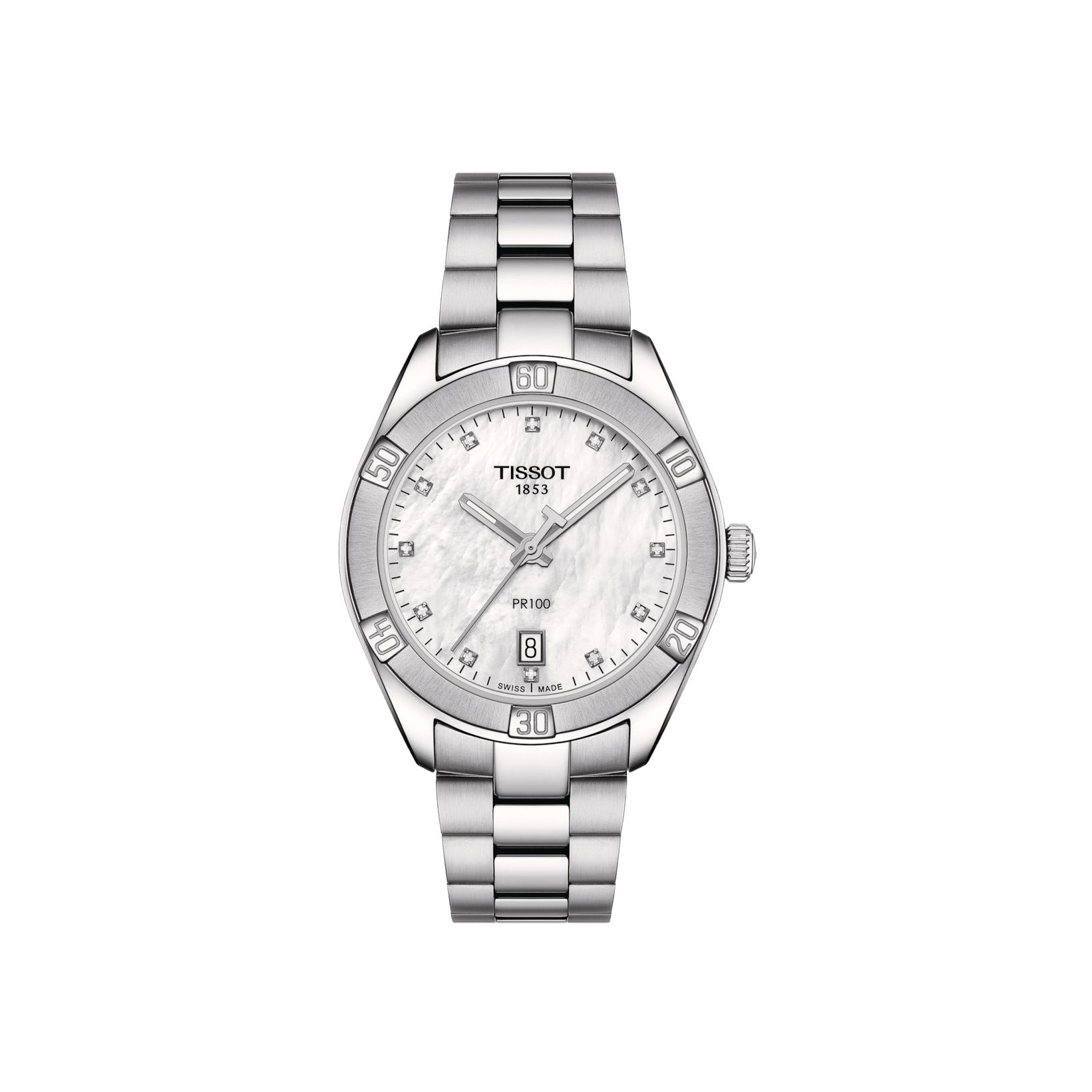 Montre Tissot PR 100 Sport Chic bracelet Acier T101.910.11.116.00