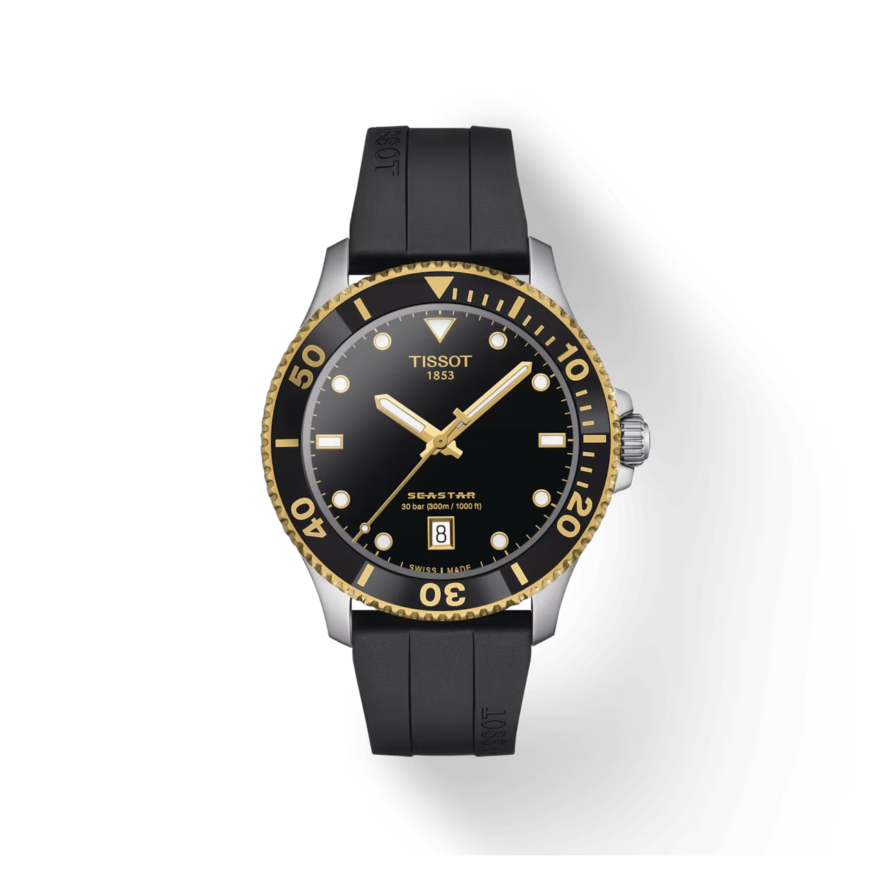 Montre Tissot Seastar 1000 40mm bracelet Caoutchouc T120.410.27.051.00