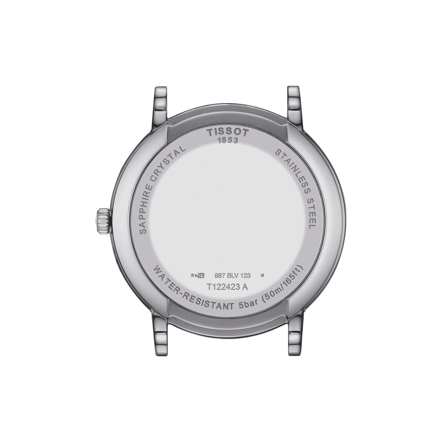 Montre Tissot Carson Premium Gent Moonphase bracelet Acier T122.423.11.033.00