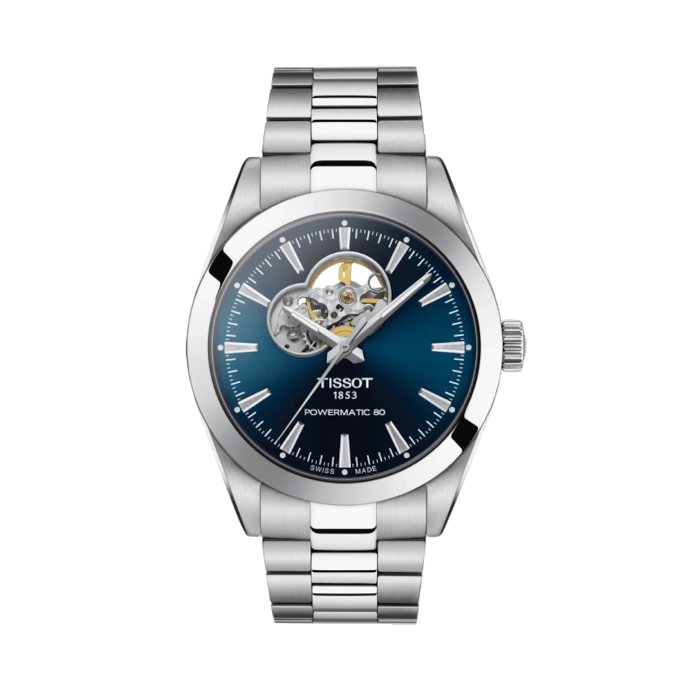 Montre Tissot T-Classic Gentleman Powermatic 80 Open Heart