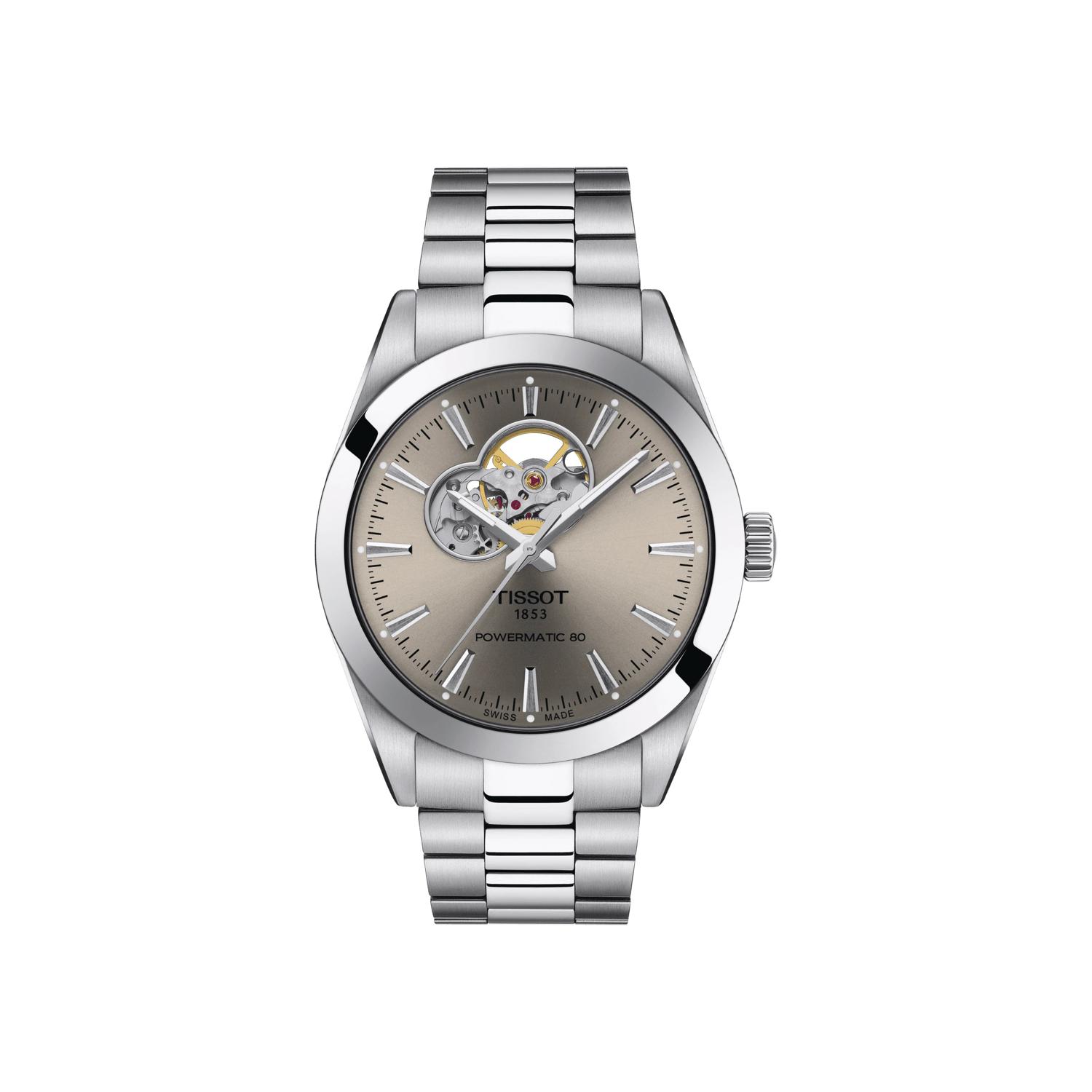 Montre Tissot T-Classic Gentleman Powermatic 80 Open Heart