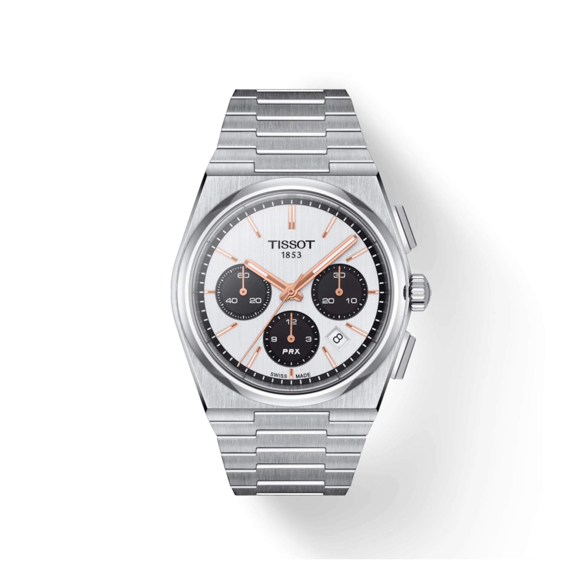 Montre Tissot PRX Automatic Chronograph 42mm bracelet Acier T137.427.11.011.00