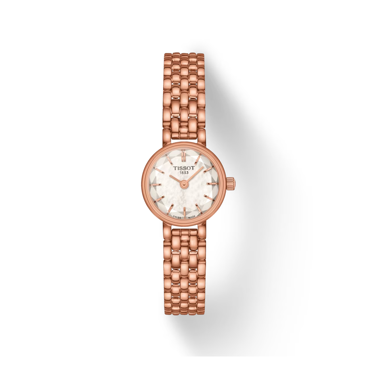 Montre Tissot Lovely Round bracelet Métal doré rose T140.009.33.111.00