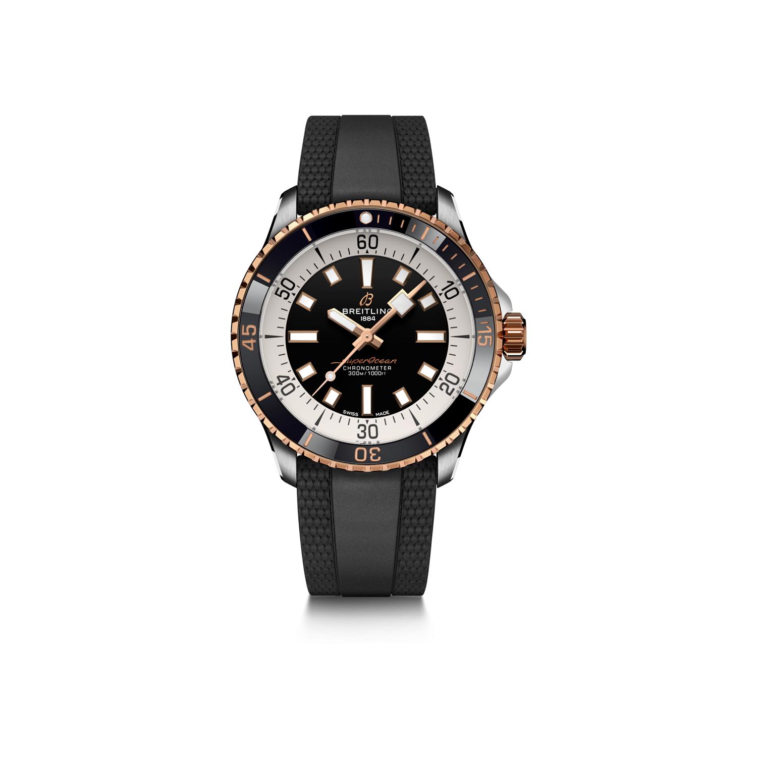 Montre Breitling Superocean Automatic 42 Acier / Or