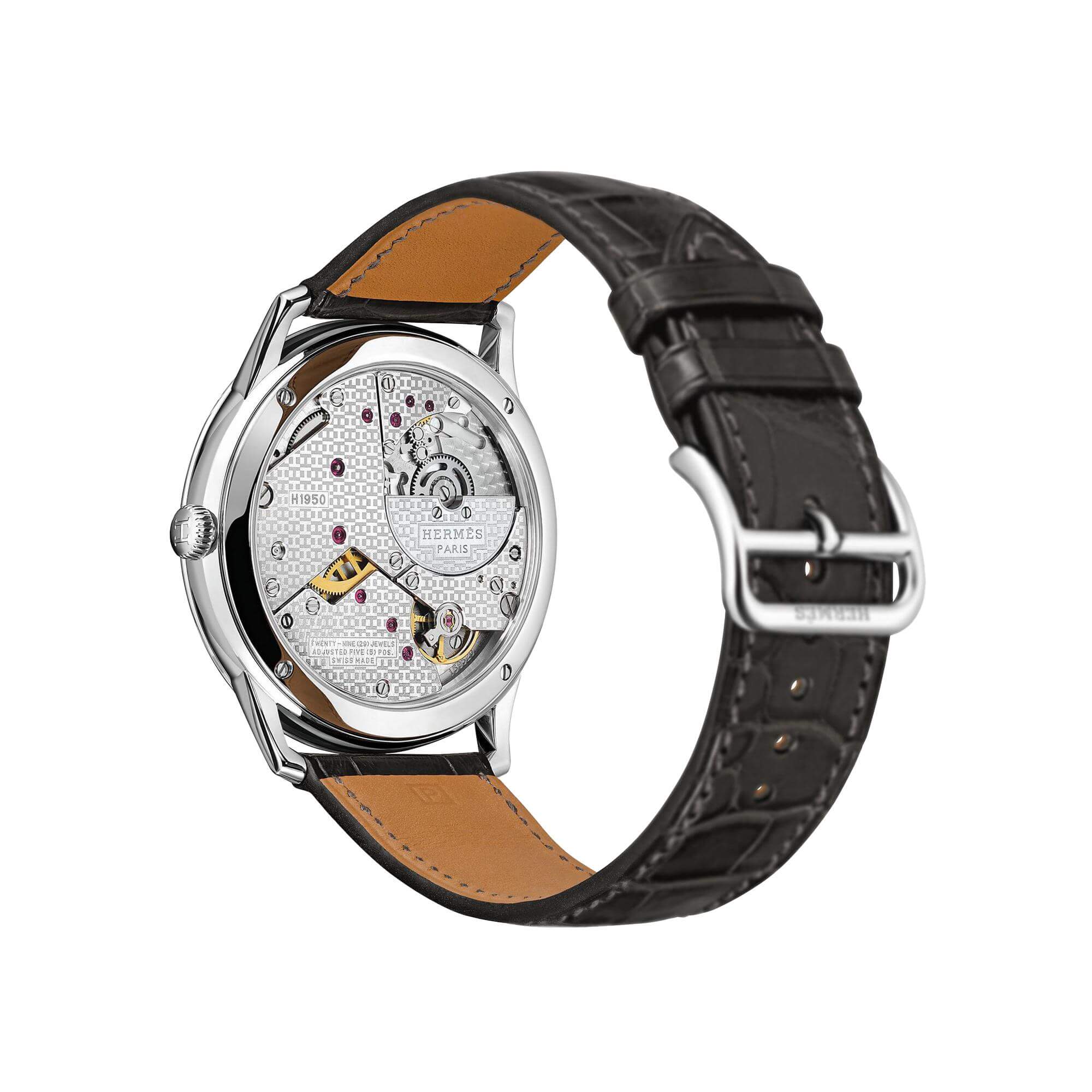 Montre Hermès Slim d'Hermès Grand Modèle, 39.5mm