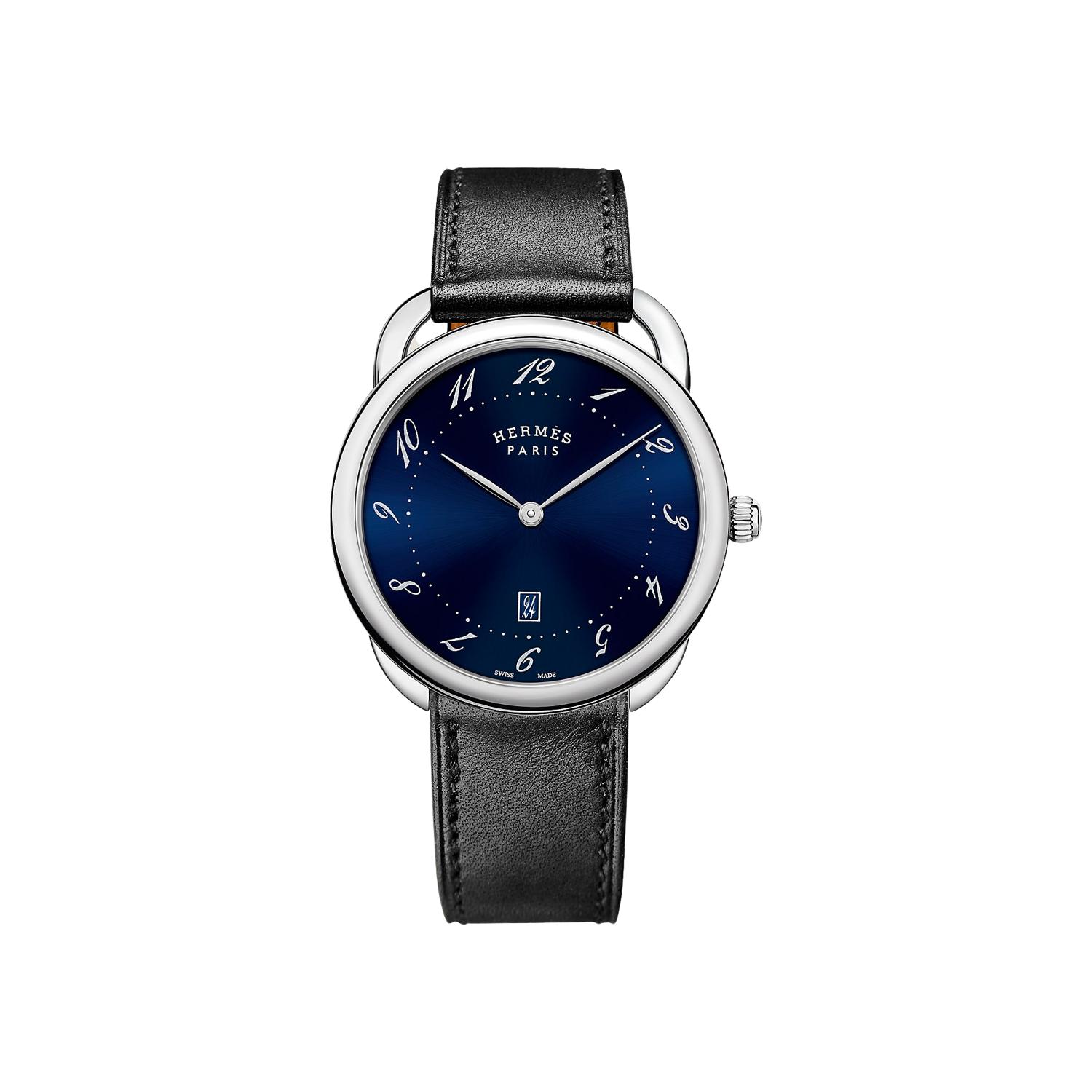 Montre Hermès Arceau 40mm bracelet Cuir W055850WW00