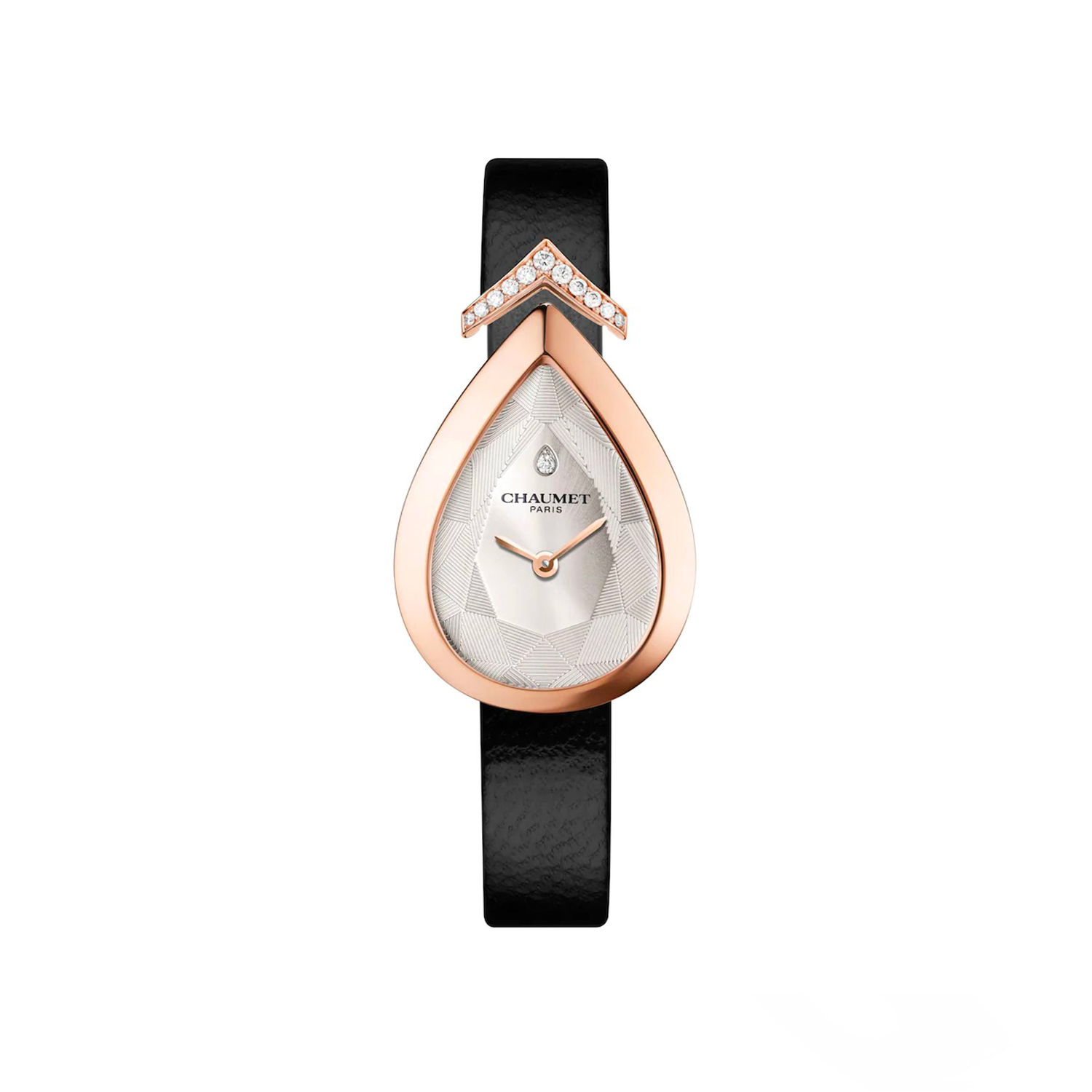 Montre Chaumet Joséphine Aigrette bracelet Cuir W84485-001