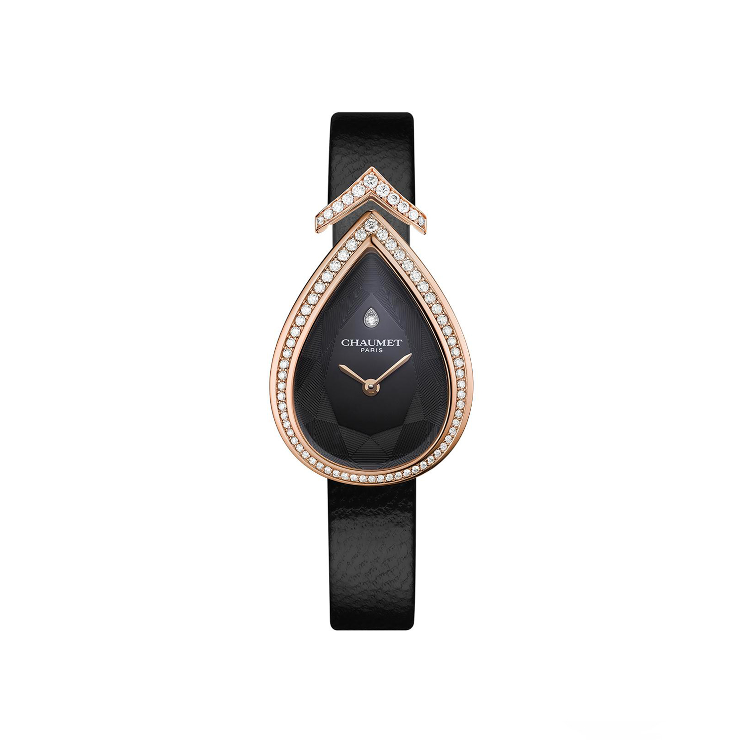 Montre Chaumet Joséphine Aigrette bracelet Cuir W84532-001