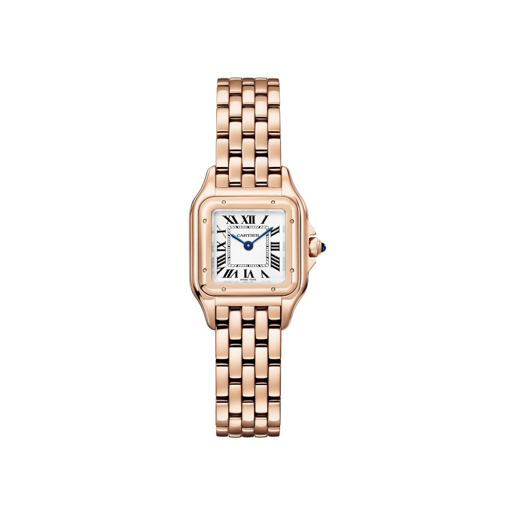 Montre Panthère de Cartier Petit modèle, mouvement quartz, or rose