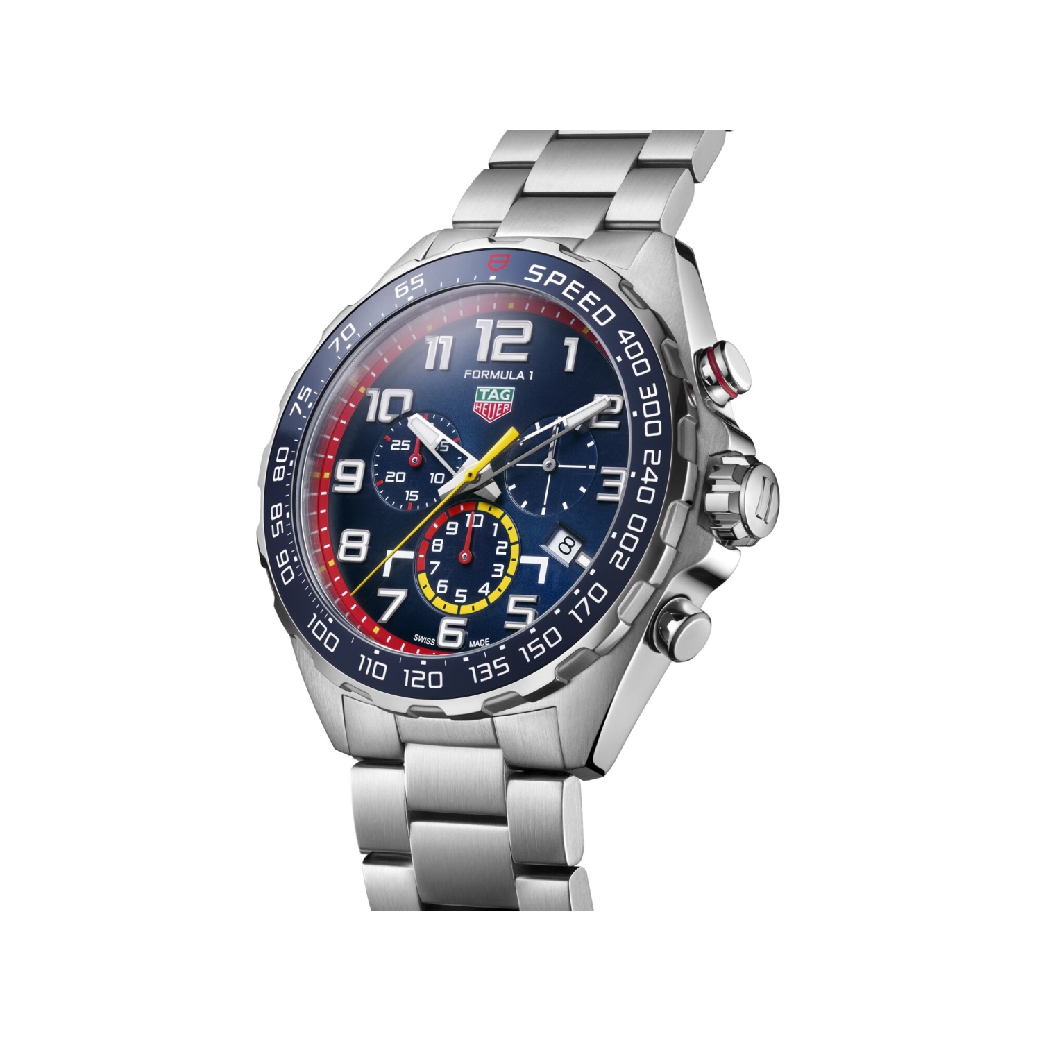 Montre TAG Heuer Formula 1 x Red Bull Racing Édition Spéciale cadran Bleu bracelet Acier CAZ101AL.BA0842