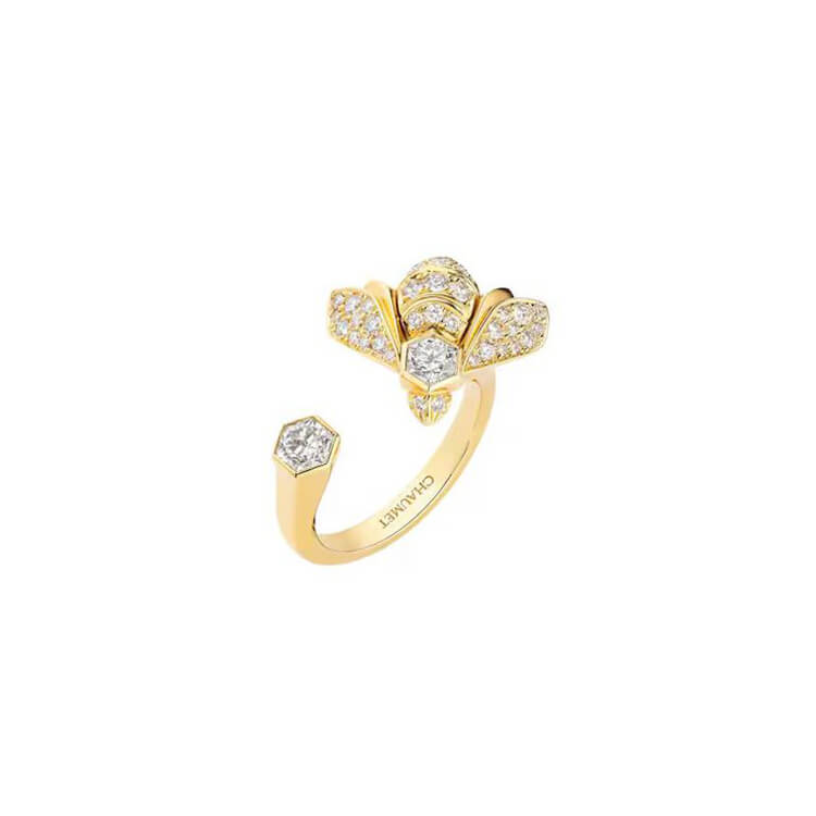 Bague Chaumet Bee de Chaumet en or jaune et diamants
