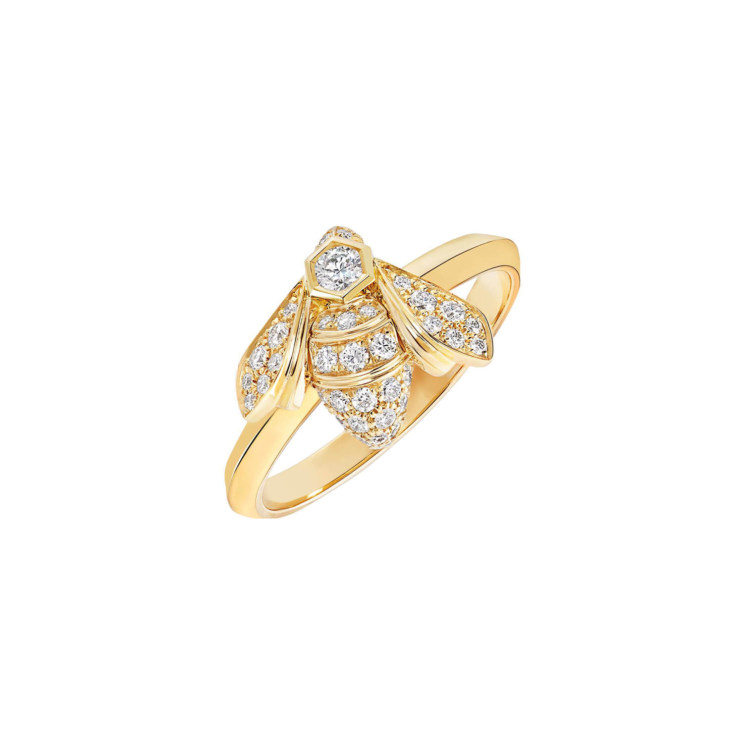 Bague Chaumet Bee de Chaumet en or jaune et diamants