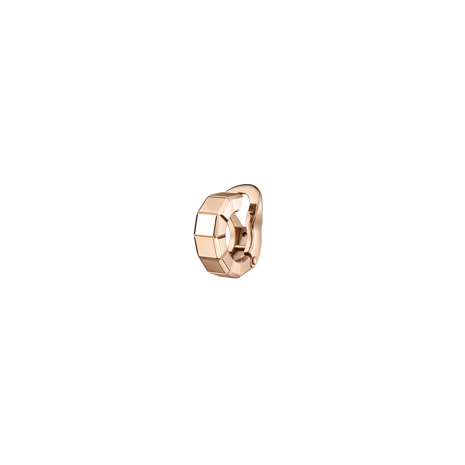 Clip d'oreille Chopard Ice Cube Pur en or rose éthique