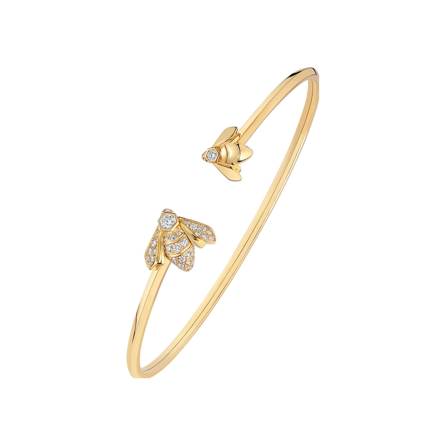 Bracelet Chaumet Bee de Chaumet en or jaune et diamants