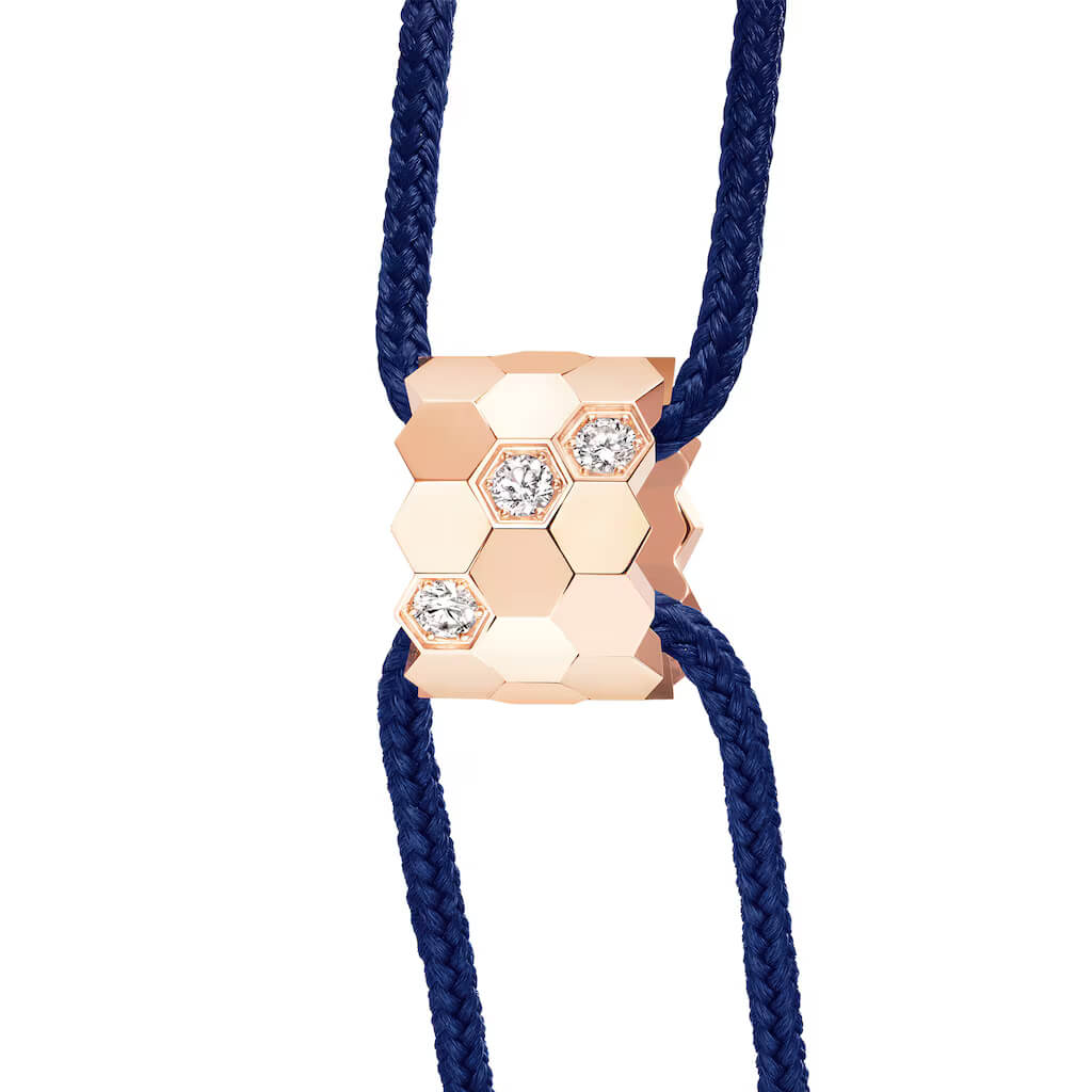 Bracelet Chaumet Bee de Chaumet en or rose et diamants