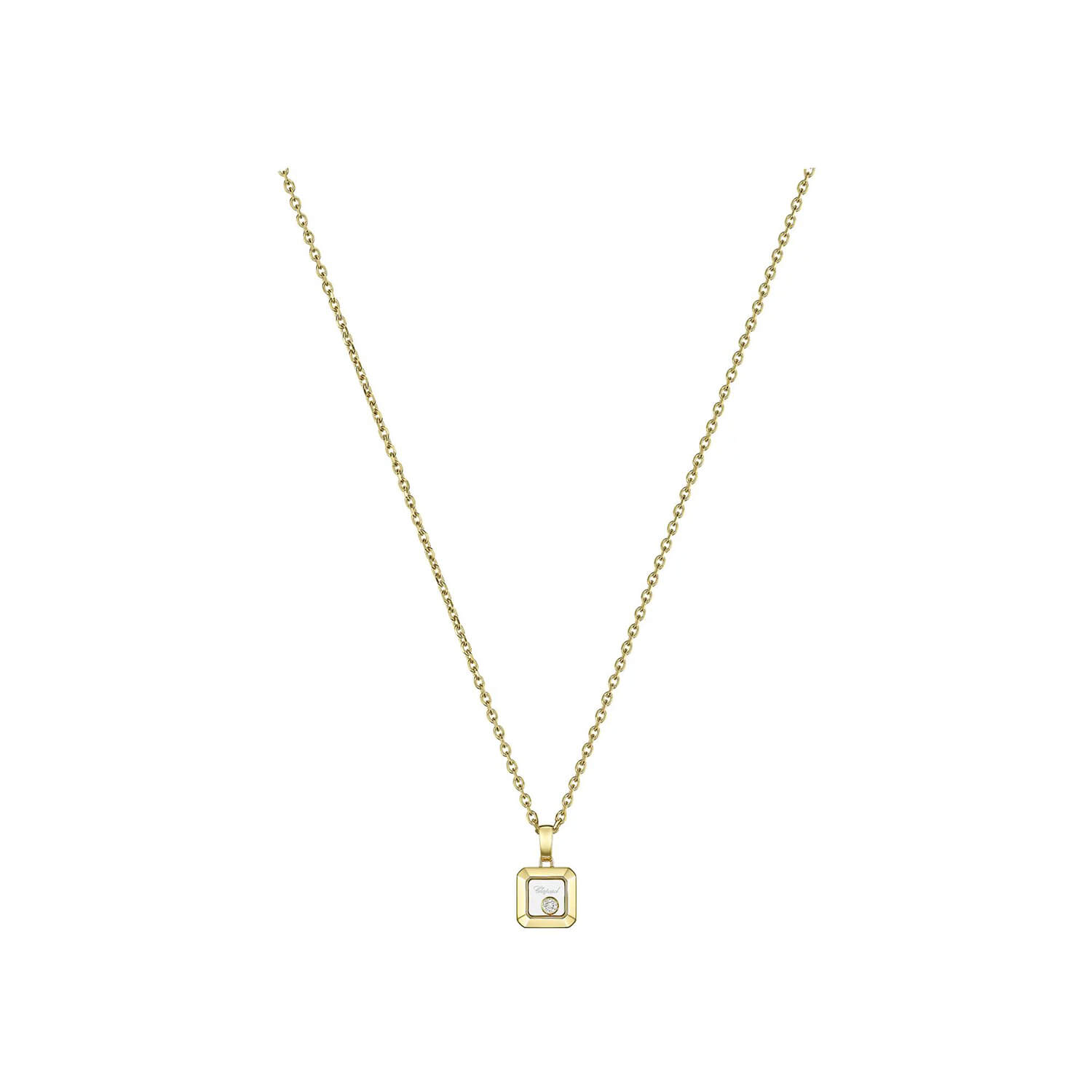 Pendentif Chopard Happy Diamonds Icons en or jaune et diamant