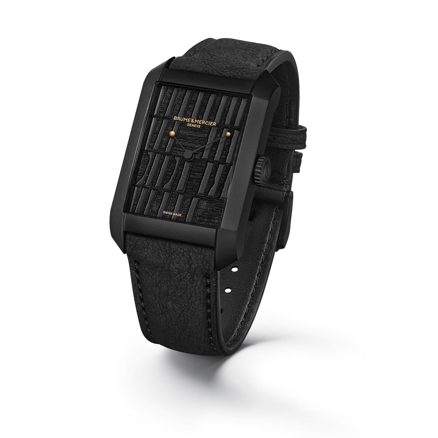 Montre Baume & Mercier Hampton Polyptyque Musée Soulages 10ème Anniversaire Édition Limitée 10741