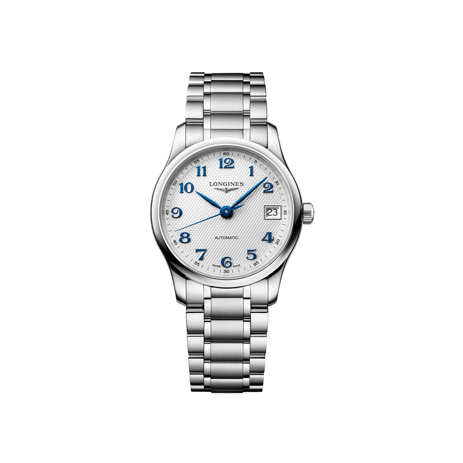 Montre Longines Master Collection L2.449.4.87.6 cadran Argent bracelet Acier L2.450.4.73.6