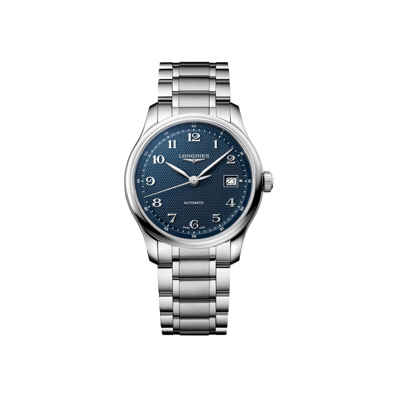 Montre Longines Master Collection L2.949.4.93.6 cadran Bleu bracelet Acier L2.949.4.93.6