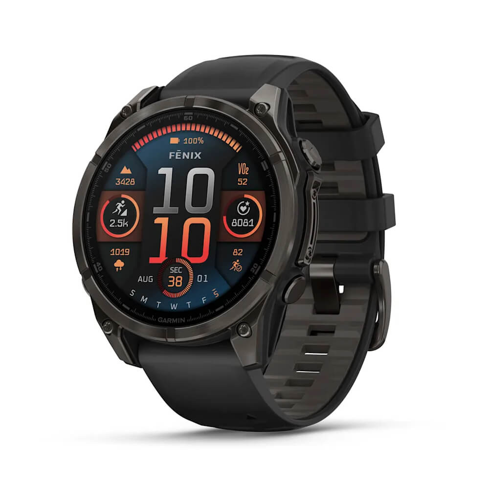 Montre Garmin fēnix® 8 47mm AMOLED 010-02904-21 bracelet Silicone 010-02904-21